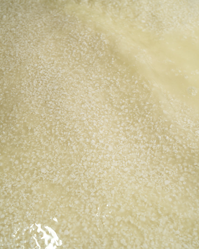 Close-up of a textured beige surface