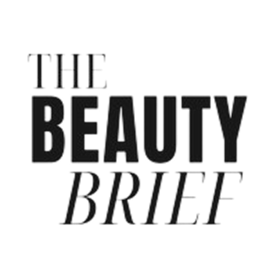 Logo of 'The Beauty Brief' with black text on a white background