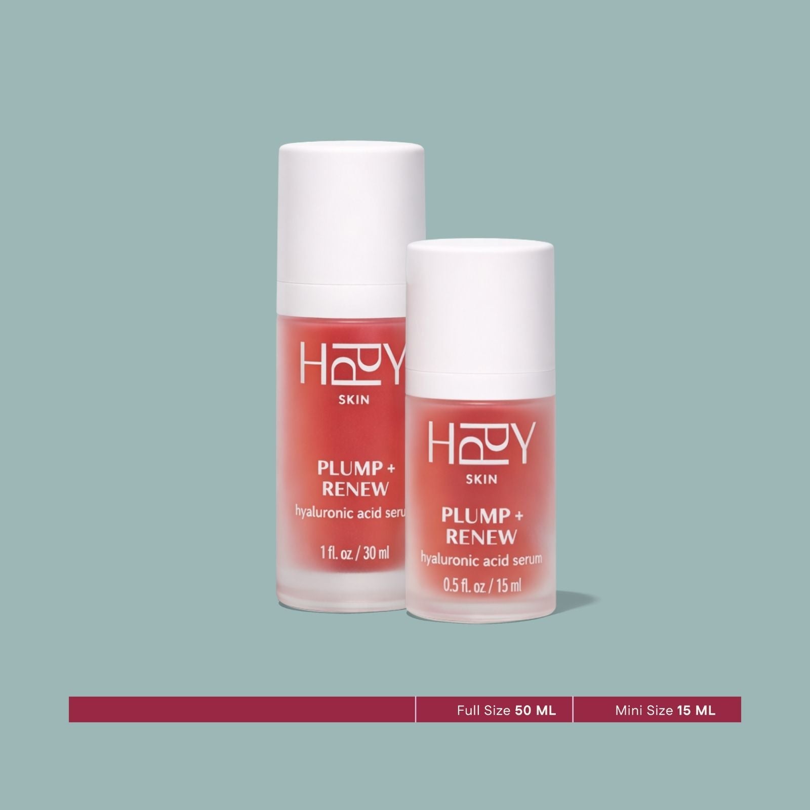 PLUMP + RENEW hyaluronic acid serum