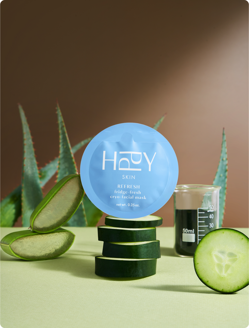 Hydrating Hyaluronic Acid Face Mask FridgeFresh HPPY Skin